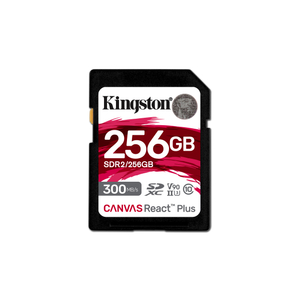 Kingston, FC 256GB Canvas React Plus SD