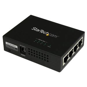 Startech, 4-port Gigabit midspan - PoE+ injector