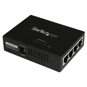 4-port Gigabit midspan - PoE+ injector