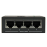 4-port Gigabit midspan - PoE+ injector