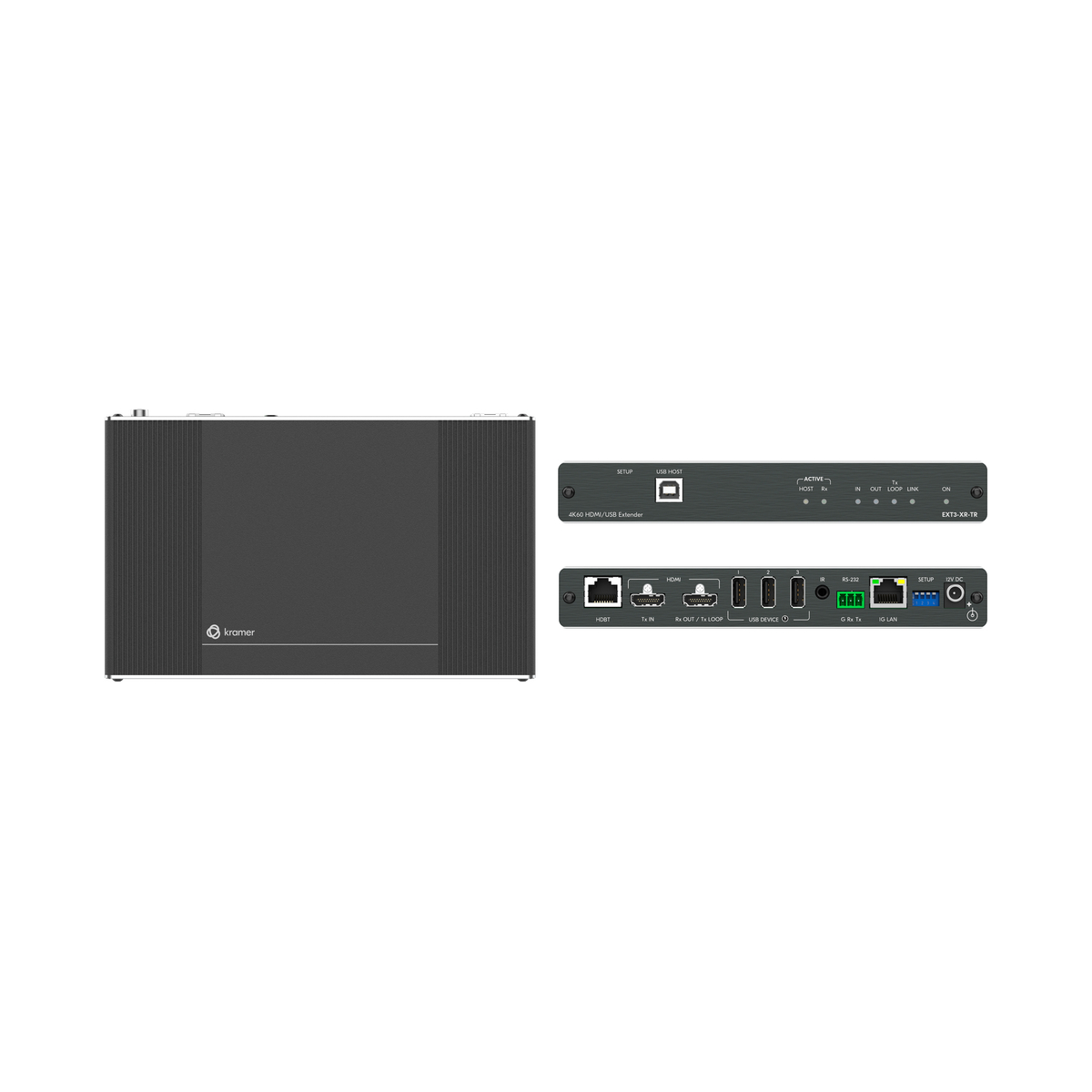 HDMI Extender with USB Ethernet RS232