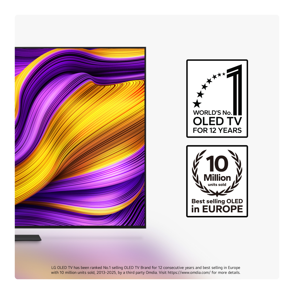 LG G56 65 inch OLED with Stand