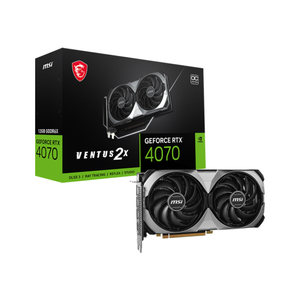 MSI, GPU NV 4070 Ventus 2X E 12G OC Fan