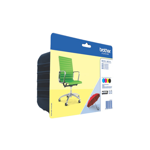 LC229XLVALBP CMYK MultiPack 6k Pages Ink