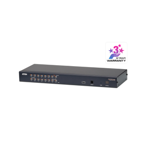 16 Port CAT-5 High Density KVM Switch