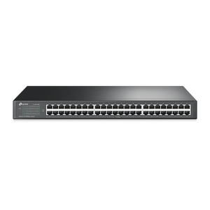 TP-Link, 48P 10/100M Switch1U 19 Rack Steelcas