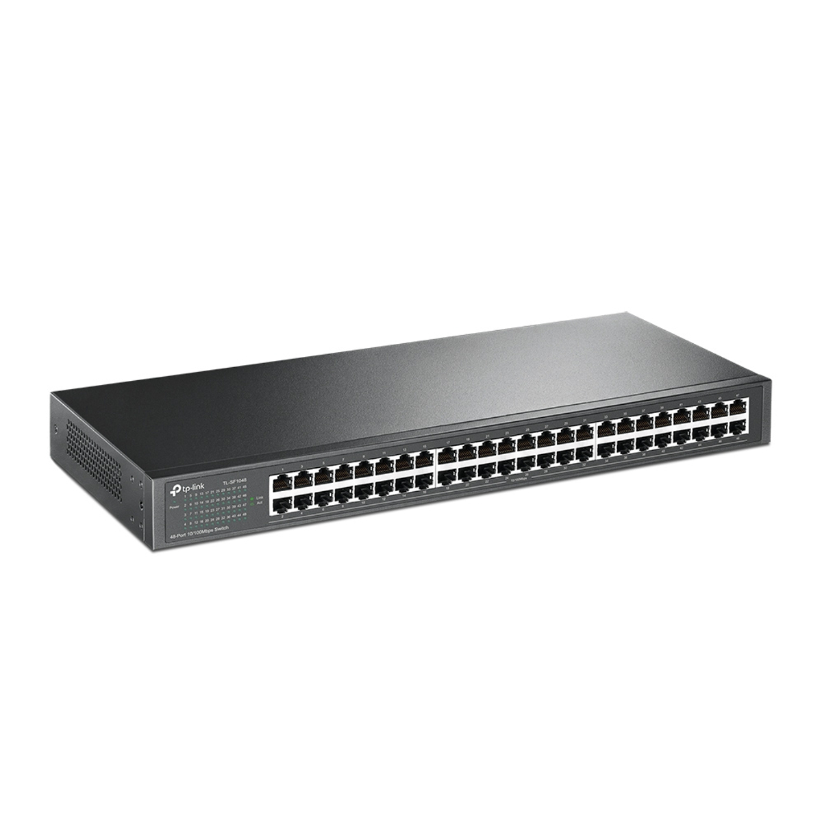 48P 10/100M Switch1U 19 Rack Steelcas