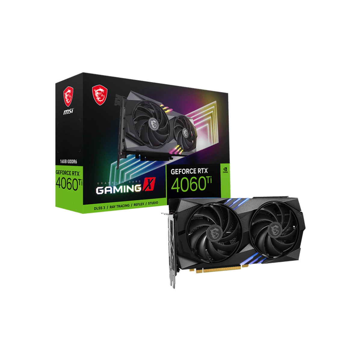 GPU NV 4060Ti Gaming X 16GB Fan