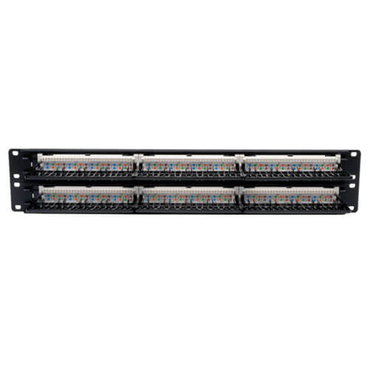 Cat5e Patch Panel 568B 110-RJ45 48 Port