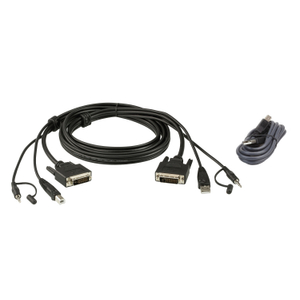 Aten, DVI Single Display KVM cable set 2M