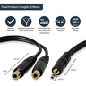 6in Stereo Splitter Cable