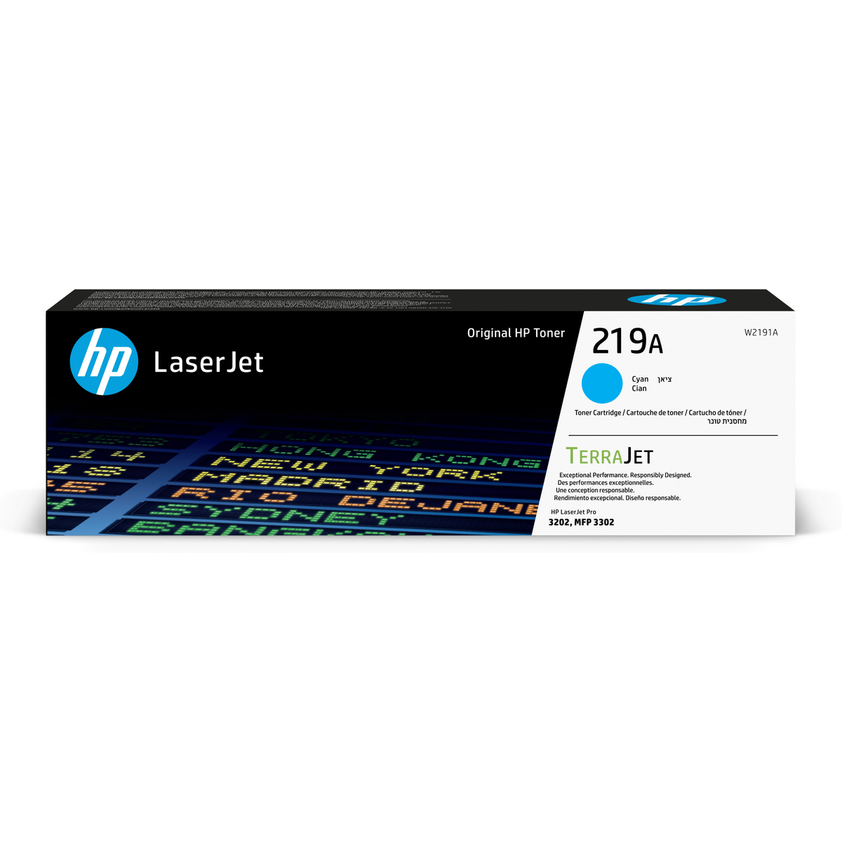 HP 219A Cyan Toner Cartridge 1.2K