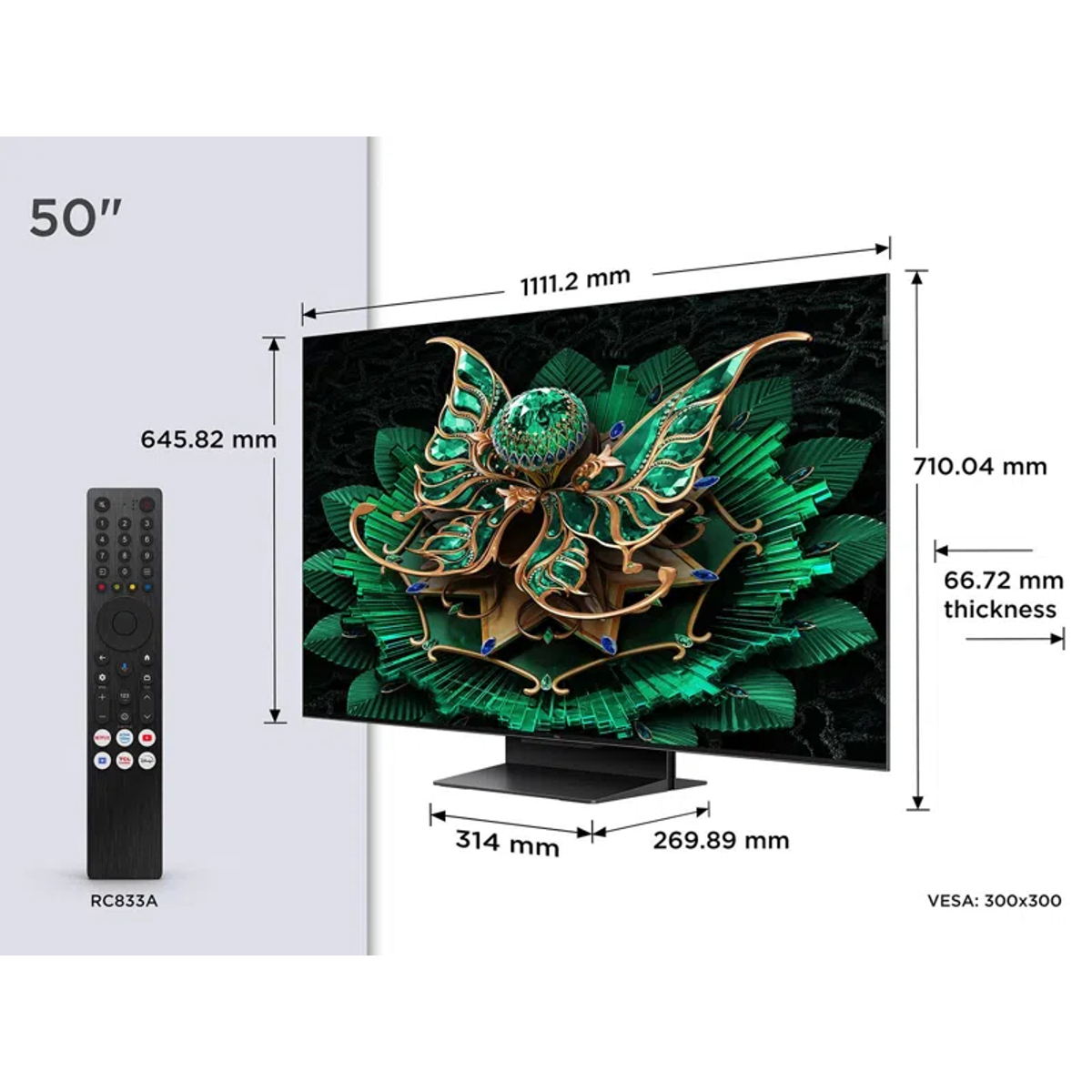 TCL 50C7K Mini LED TV
