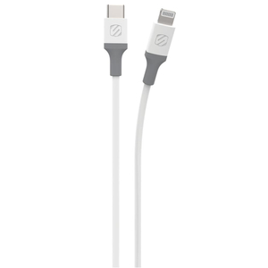 STRKELINE 4' Lightning USB-C Cable WHITE