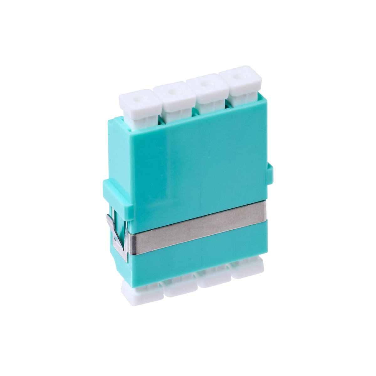 LC OM3  OM4 Flangeless Coupler Quad Cer