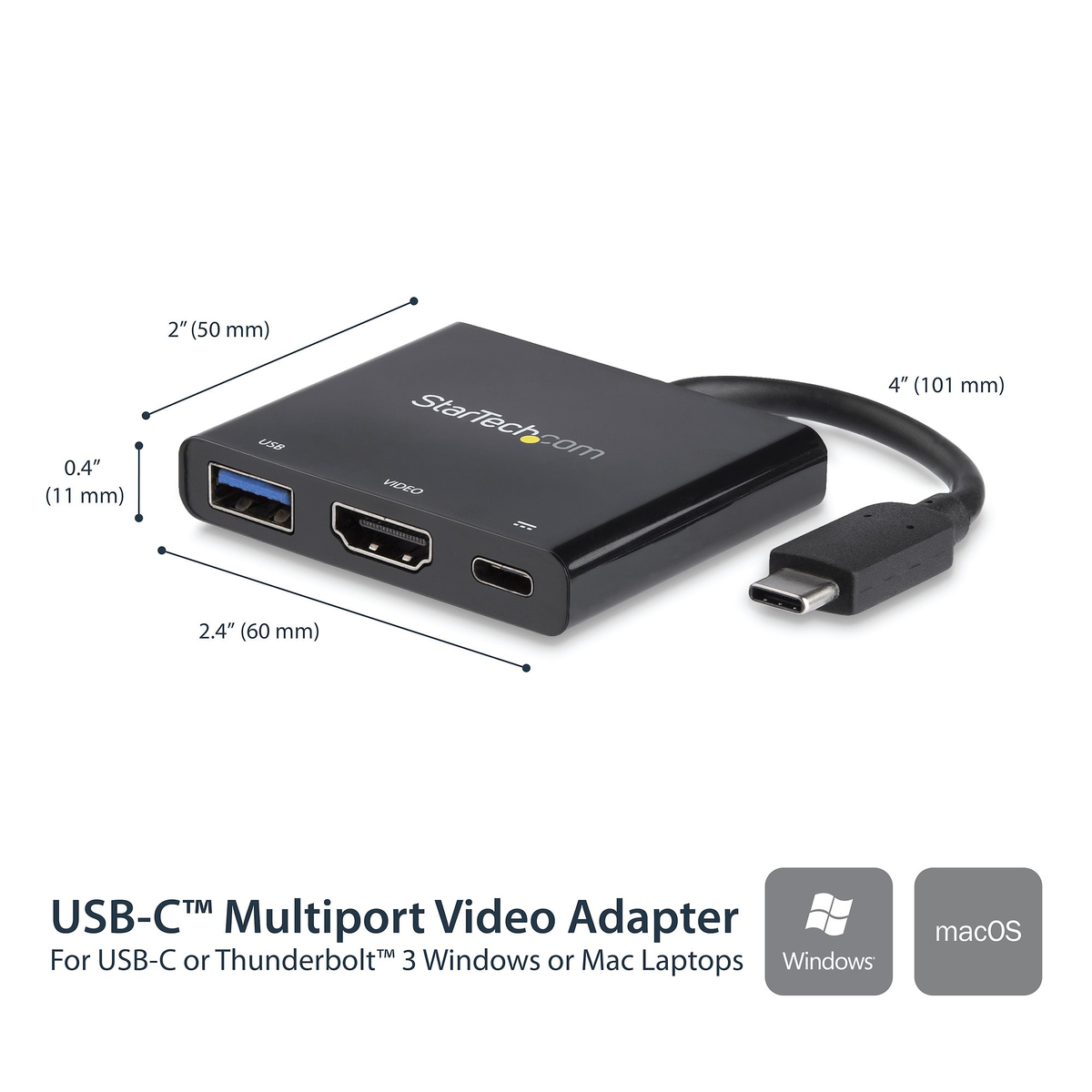 USB-C 4K HDMI Multifunction Adapter - PD