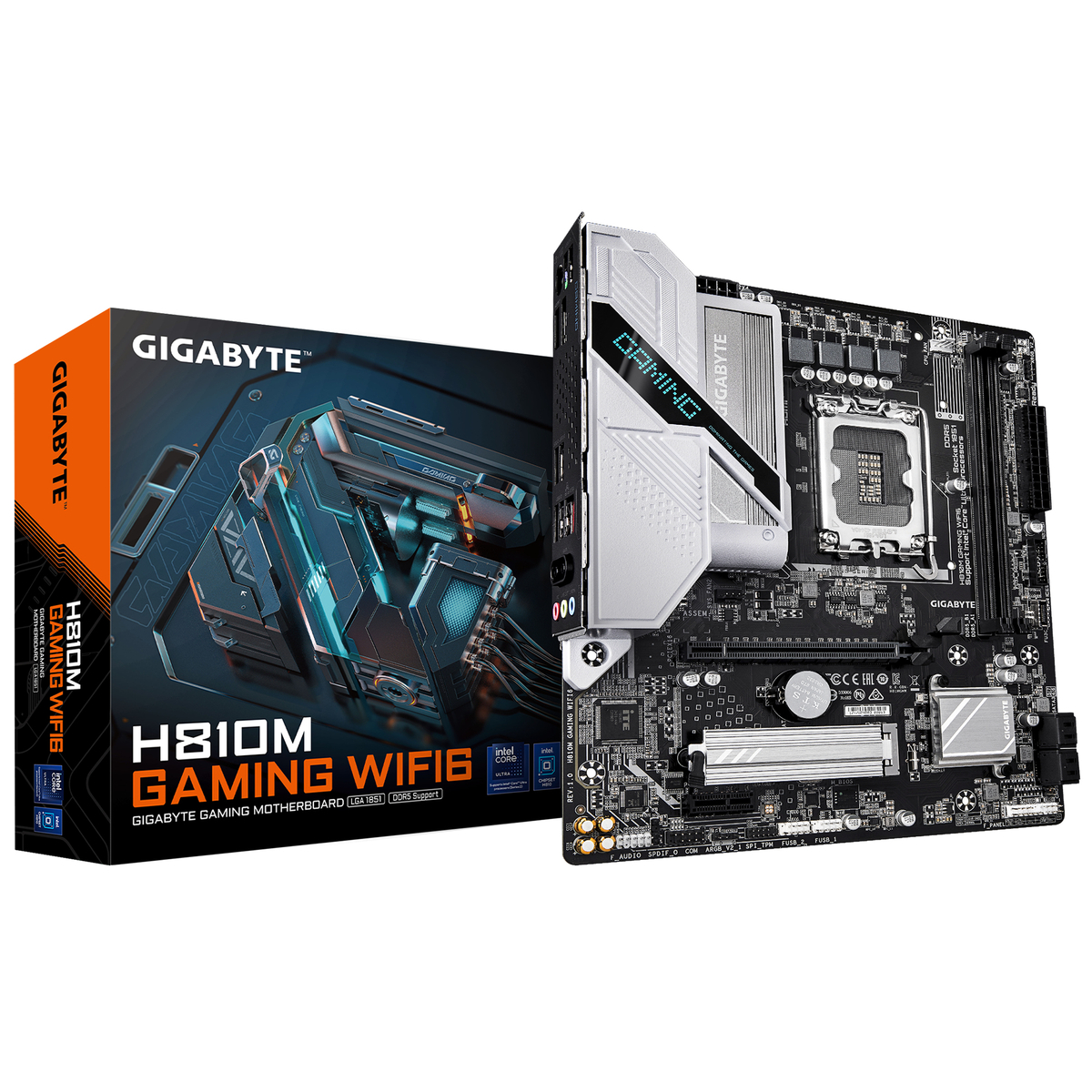 MB INT LGA1851 H810M GAMING WIFI6 D5MATX