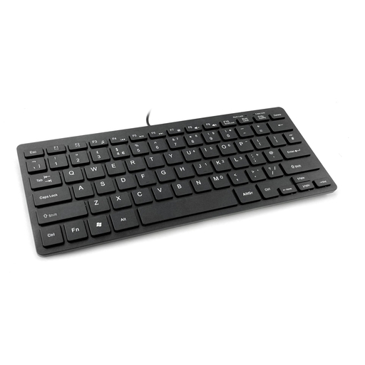 395V2 USB Slim Mini Keyb 100% Rec Black