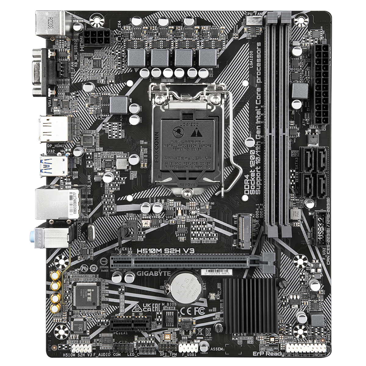 MB INT 1200 H510M S2H V3 D4 MATX