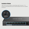 8-Port Gigabit  Switch With 7-Port PoE+