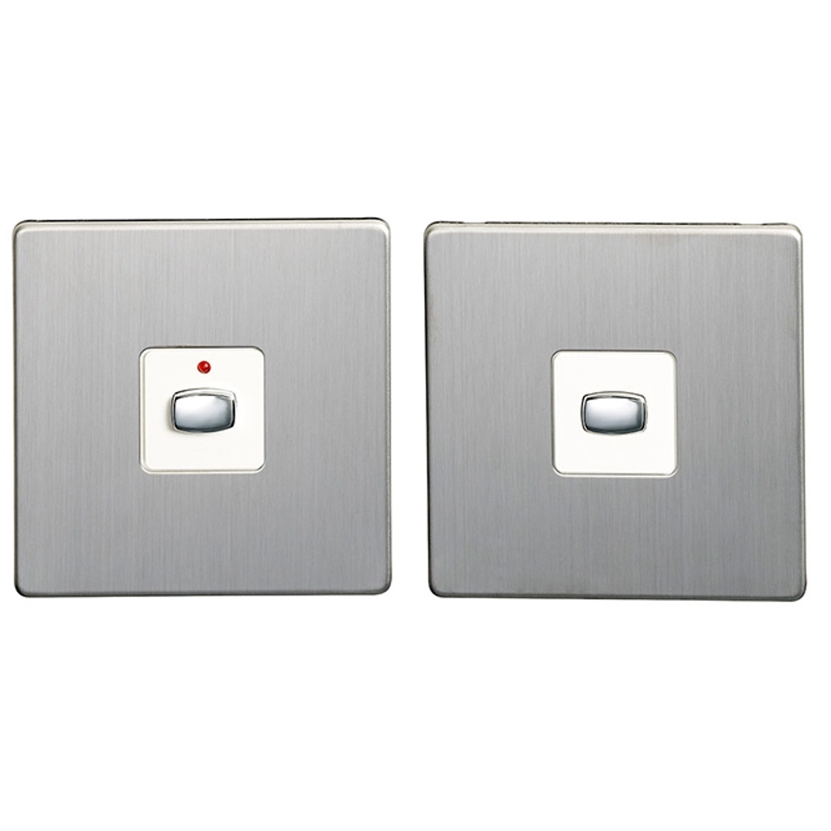 MiHome Brush Stl 1Gang Light Switch 2way