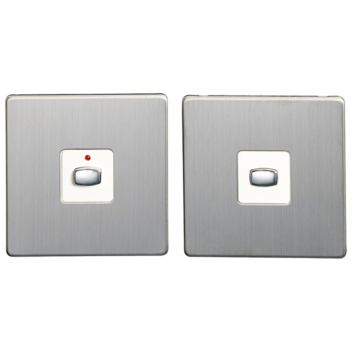 MiHome Brush Stl 1Gang Light Switch 2way