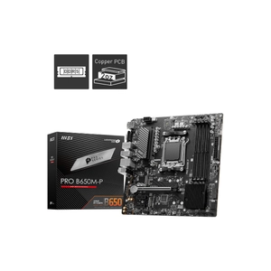 MSI, MB AMD AM5 B650M-P Pro D5 M-ATX