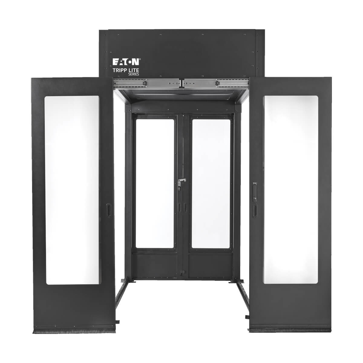 Sliding Double-Door Hot/Cold Aisle