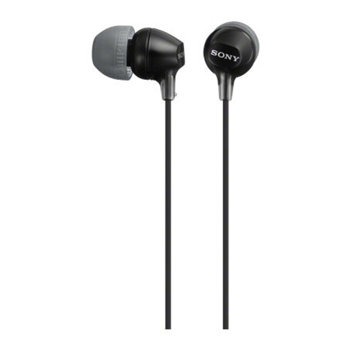 In Ear Wired Headphones Black