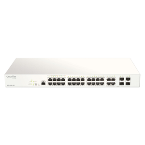 D-Link, 28-Port 1G PoE+ Nuclias Smart M Switch