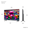 LG UA7400 50 inch UHD