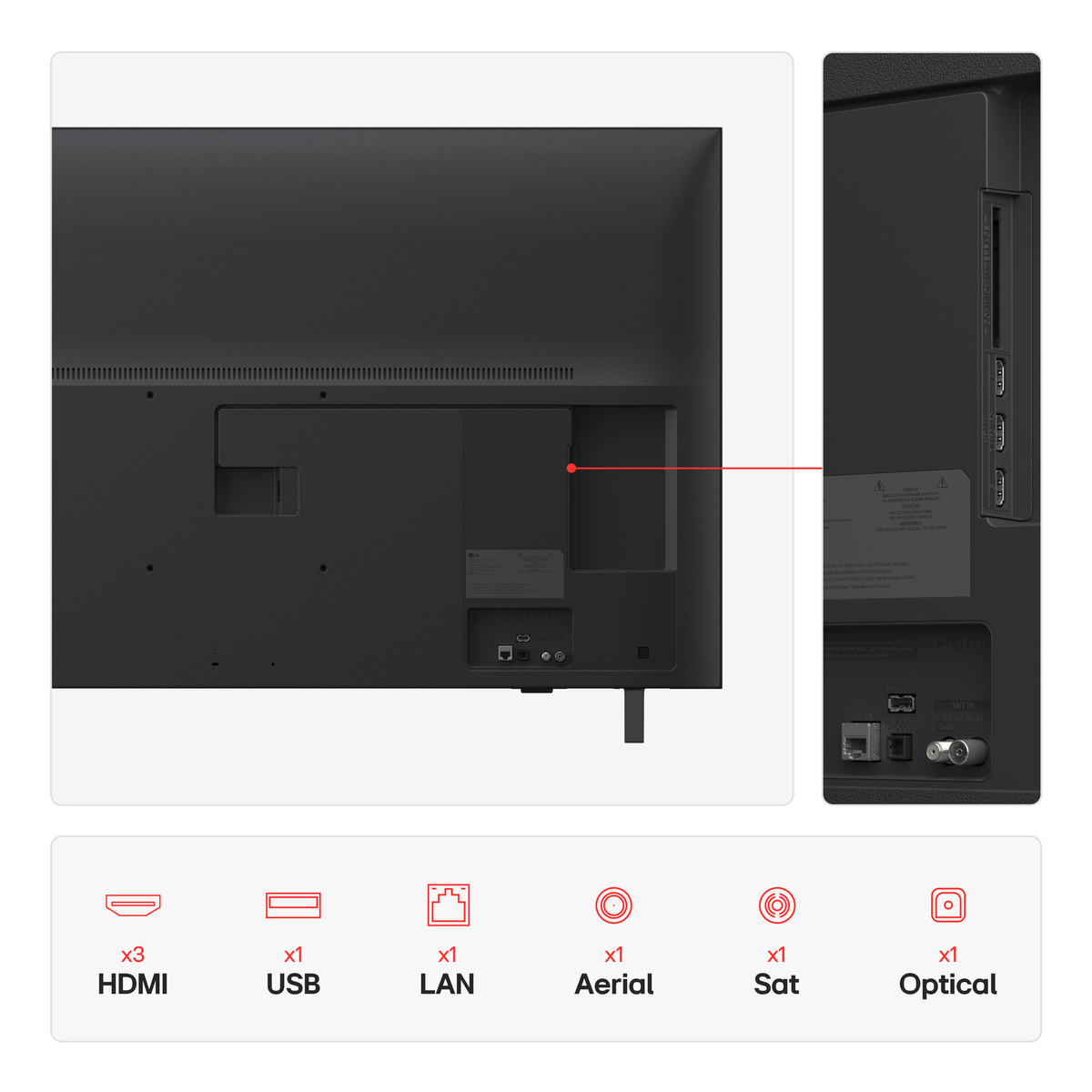 LG UA7400 50 inch UHD