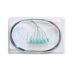 4Cabling, Fibre Pigtail LC OM4 UPC Multimode (OM3