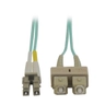 10Gb Multimode Duplex 50/125 LSZH Aqua F