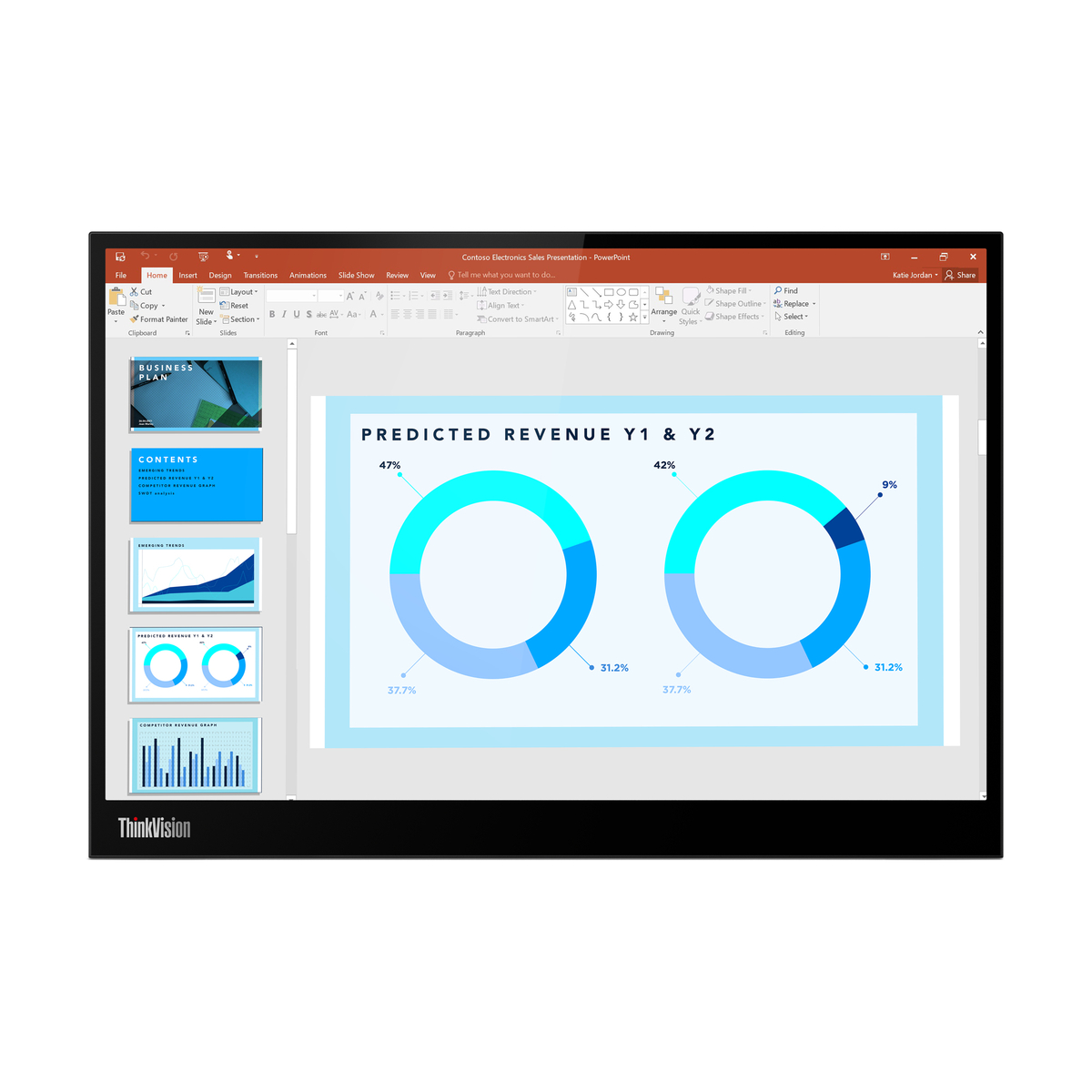ThinkVison M14d 14-inch Monitor