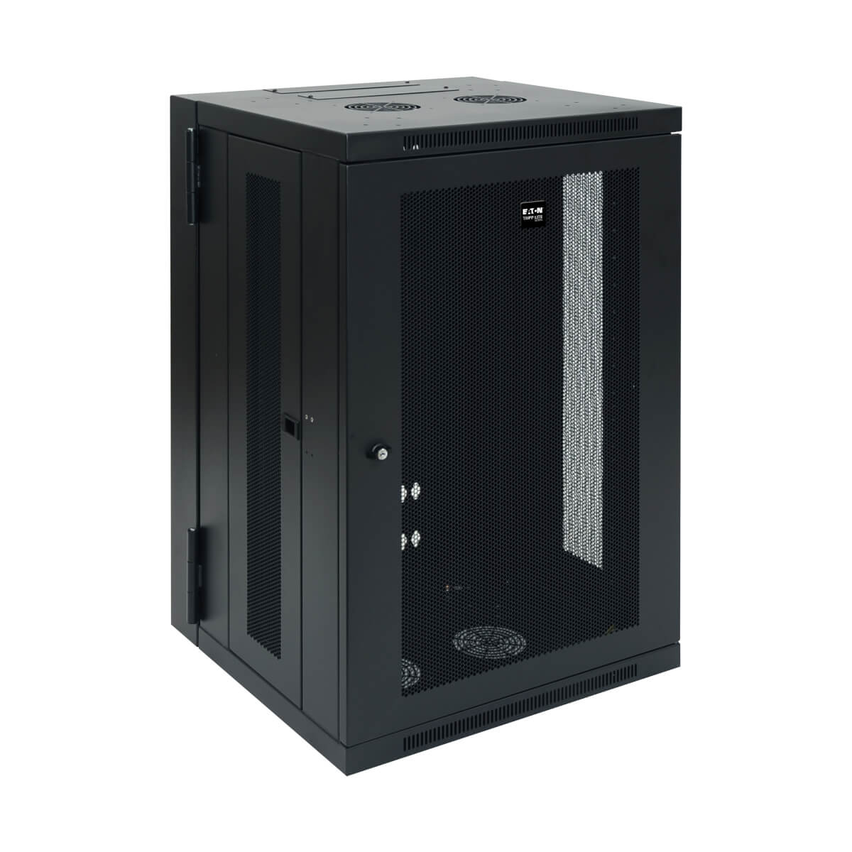 18U Wall mount Rack w/Door & Side Panels