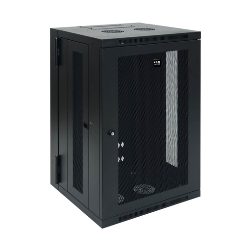18U Wall mount Rack w/Door & Side Panels