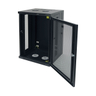 18U Wall mount Rack w/Door & Side Panels