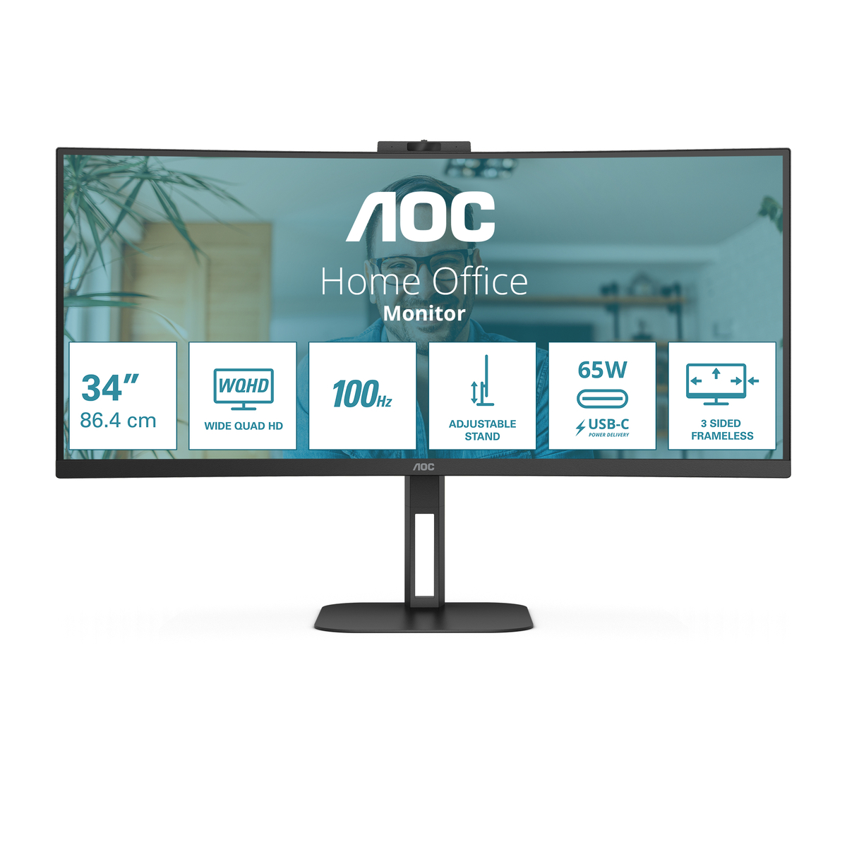34 VA 3440x1440 100Hz HDMI