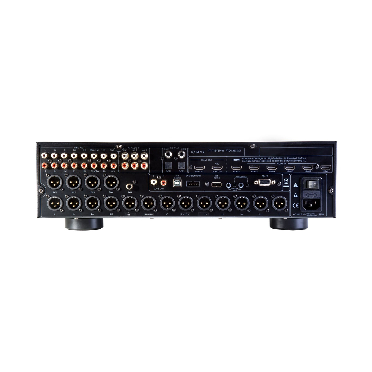 17 Channel Home Cinema AV Processor