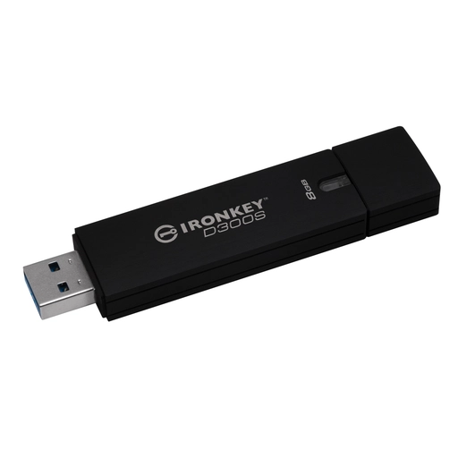 FD 8GB IronKey D300 USB3.0 Blk