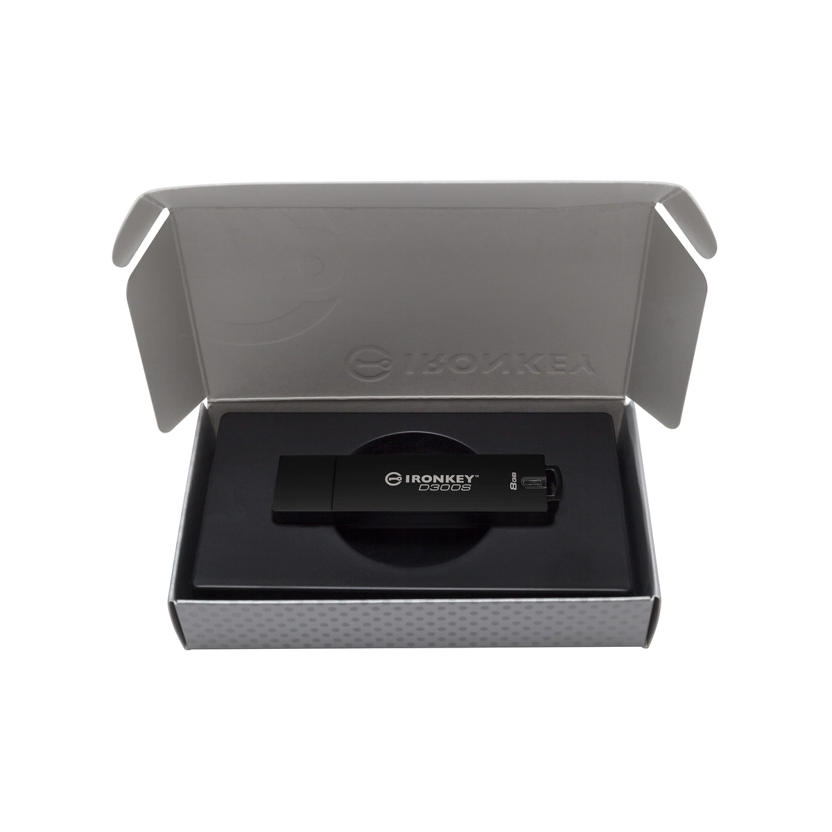 FD 8GB IronKey D300 USB3.0 Blk