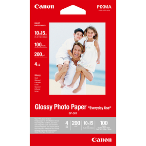 Canon, 4 x 6 inch Photo Paper 10x15cm x 100