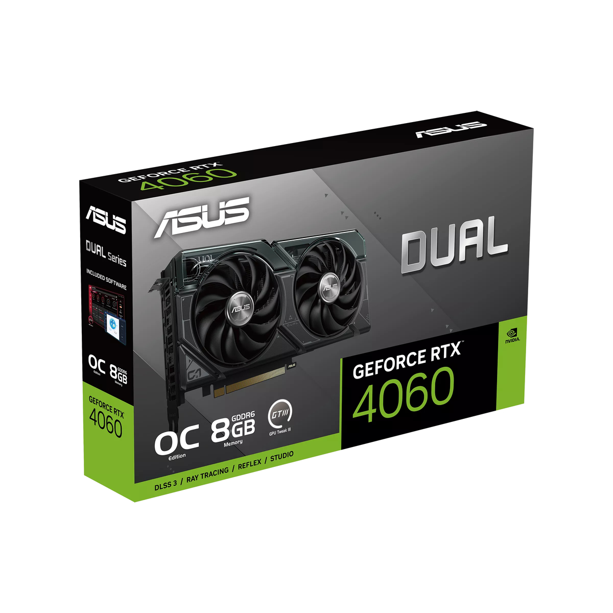 GPU NV 4060 Dual O8G GDDR6 Fan