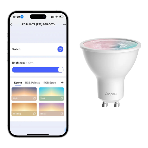 Aqara LED Bulb T2 (RGB CCT GU10)