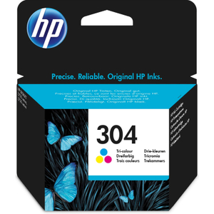 Hewlett Packard, 304 Tricolour Ink