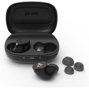 HP Inc, Poly VFree 20 BLK Earbuds +BCHC CS1