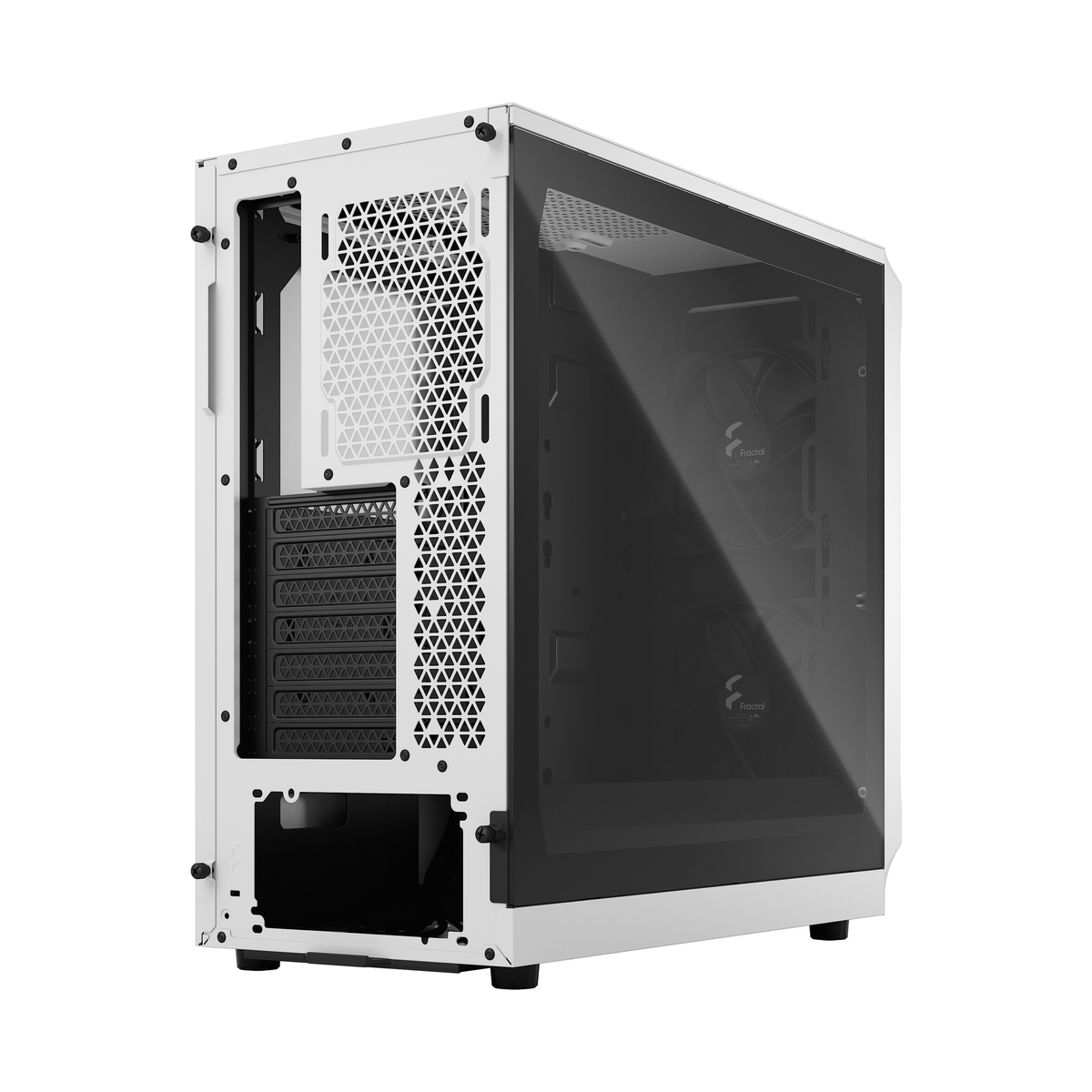 CASE ATX Focus 2 White TG Clear Tint