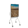 LSCUW Voyager Adjustable AV Cart White
