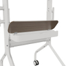 LSCUW Voyager Adjustable AV Cart White